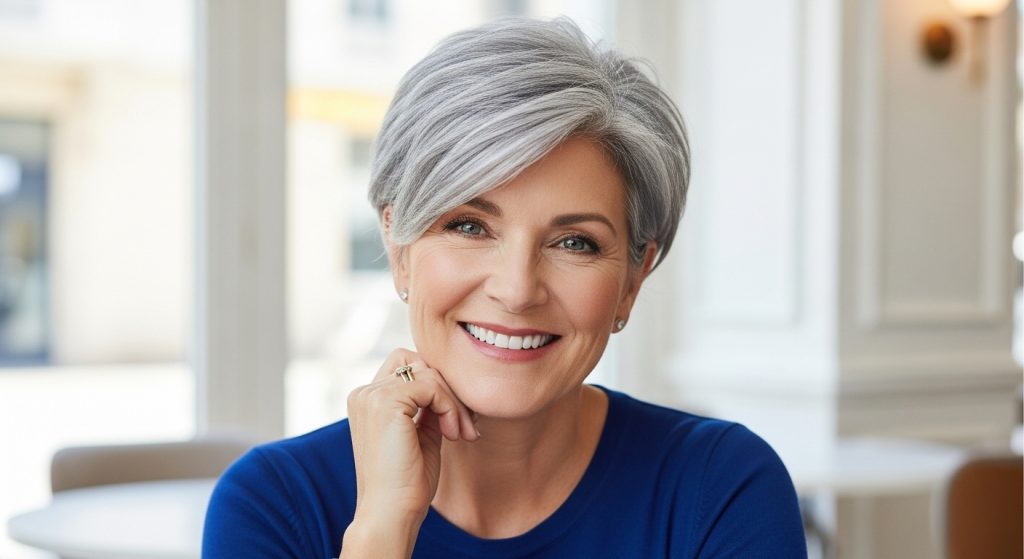 15 Fabulous Short Haircuts for Women Over 50 [2025]